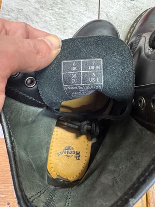 Stivali Dr. Martens donna neri