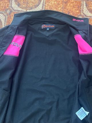 Tuta Givova nera e fucsia