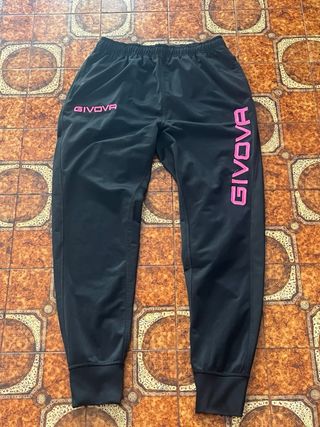 Tuta Givova nera e fucsia