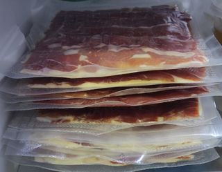 Loncheado de jamon o paleta al corte