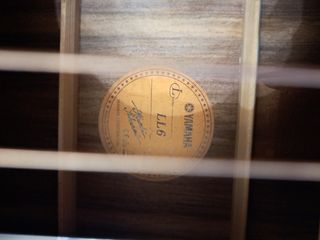 Guitarra Electro Acústica Yamaha LL6 ARE