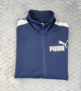 Chaqueta Puma Retro Azul y Blanco Talla M