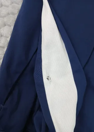 Chaqueta Puma Retro Azul y Blanco Talla M