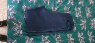 Leggins efecto vaquero azul