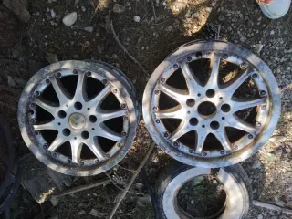 Llantas deportivas de 5 tornillos del 15