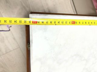 Mesilla vintage mármol y madera