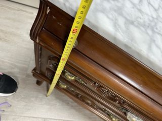 Mesilla vintage mármol y madera