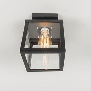 Lámpara Techo Industrial Negra | IP23