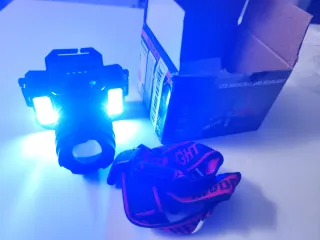 Luz Frontal LED Recargable y Sleeping Bag Liner