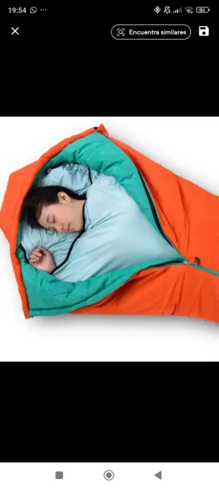 Luz Frontal LED Recargable y Sleeping Bag Liner