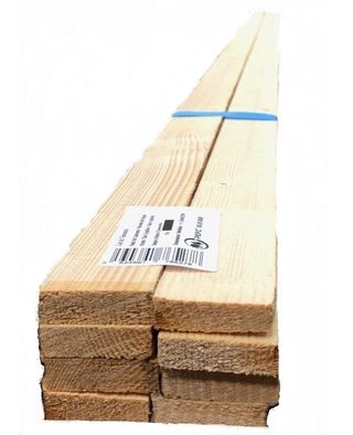 Listón / Listones Abeto sin tratamiento 220x4x1.3