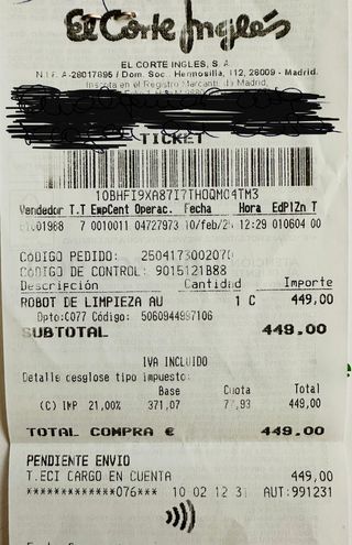 Robot aspirador Roomba