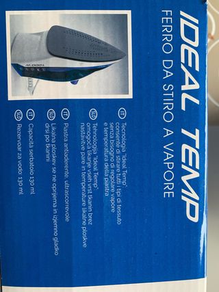 Ferro da stiro Ideal Temp 1000W