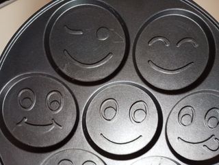 Padella per pancake Brandani con faccine