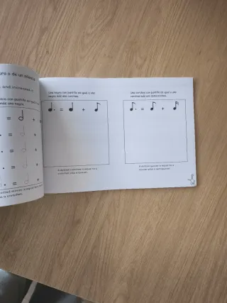 Libro de ejercicios musicales COCA DO MI SOL 3