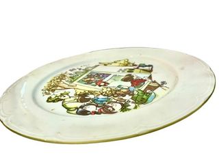 Plato Porcelana Antonio Mingote - Marionetas...