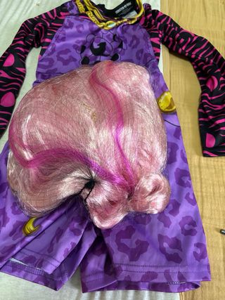 Disfraz Monster High con peluca