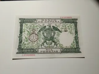 1000 pesetas Reyes Católicos 1957