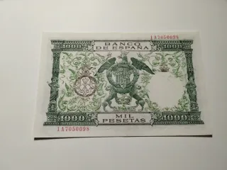 1000 pesetas Reyes Católicos 1957