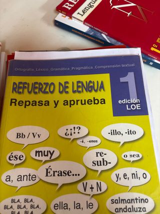 Refuerzo y recuperación. Lengua 1
