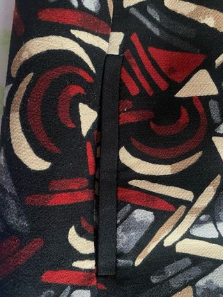 Falda estampada geométrica de Roberto Torretta