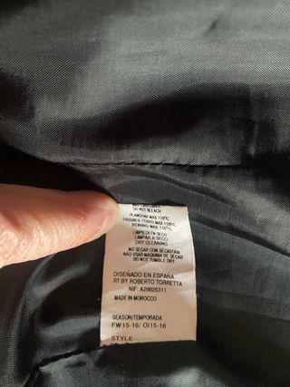 Falda estampada geométrica de Roberto Torretta