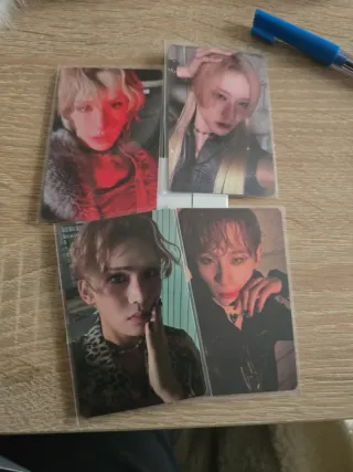 Photocards K-pop reservadas