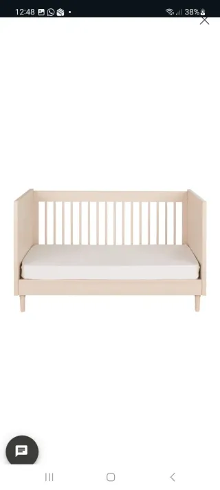 Cuna rosa evolutiva 140x70 Maison du Monde