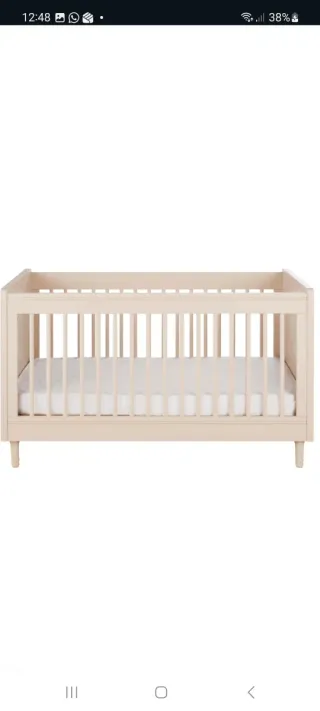 Cuna rosa evolutiva 140x70 Maison du Monde