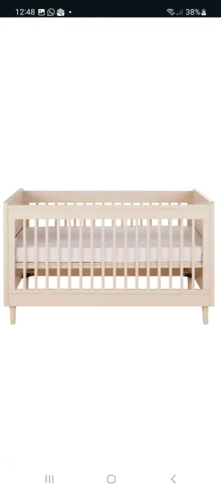 Cuna rosa evolutiva 140x70 Maison du Monde