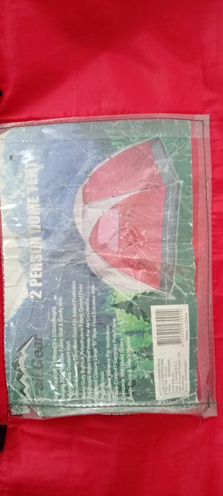 Tienda de campaña 2 personas