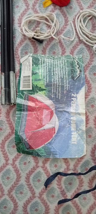 Tienda de campaña 2 personas