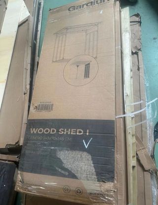 Leñero exterior 143x70x145 cm