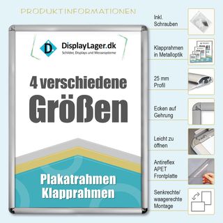 Pack 5 Marcos DIN A1 Vertical/Horizontal