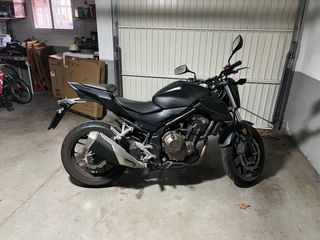 Honda CB 500F Negra 2020