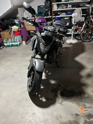 Honda CB 500F Negra 2020