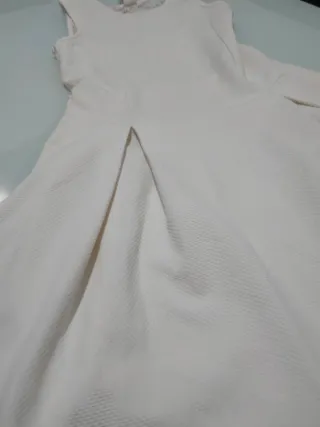 Vestido niña encaje blanco