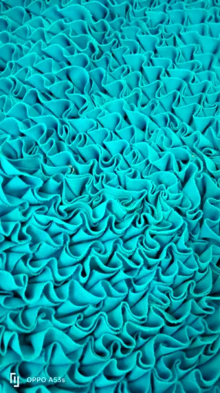 Alfombra infantil hipopótamo azul y verde