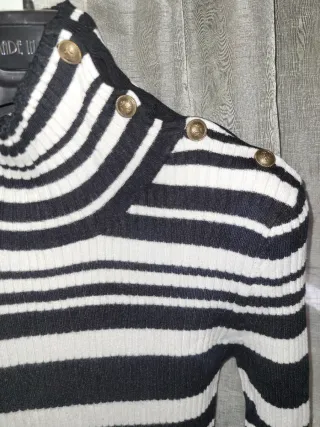 Maglia donna a righe M