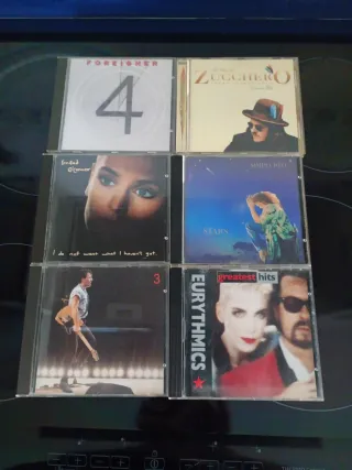 Lote 6 CDs Pop Rock Internacional