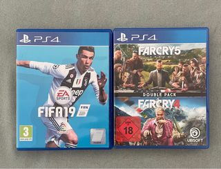Pack 2 Juegos PS4: FIFA 19 y Far Cry 5