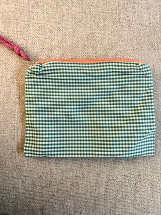 Neceser Vichy Verde y Blanco