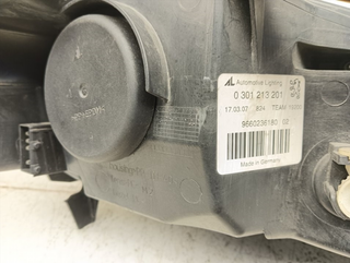 FARO IZQUIERDO PEUGEOT 407 9HZ 0301213201