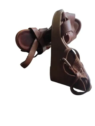 Sandalias Vogue Piel Marrón