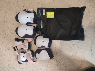 Patines Oxelo 4 Ruedas Talla 31 + Protecciones