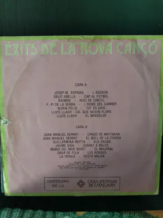 Vinilo Exits de la Nova Cançó