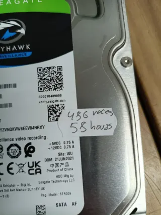 Disco Duro Seagate SkyHawk 1TB SATA 3