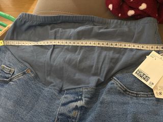 Pantalón premamá vaquero azul Talla L