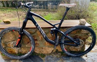 Bici da mountain bike Canyon Strive Carbon 27.5 taglia L