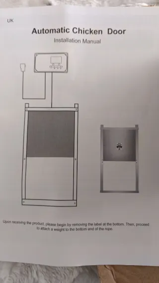 Puerta Automática Gallinero CUPCHID